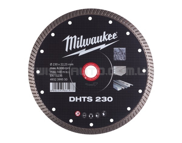 Диск алмазний MILWAUKEE DHTS 230, діам.230мм