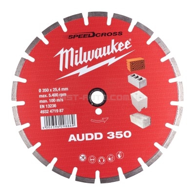 Алмазний диск AUDD 350 (1 шт) MILWAUKEE ACC 4932471987