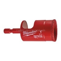 Коронка алмазна Diamond Plus MILWAUKEE, діаметр 25мм (з хвостовиком) MILWAUKEE ACC 49560517 Коронка алмазна Diamond Plus MILWAUKEE, діаметр 25мм (з хвостовиком) MILWAUKEE ACC 49560517