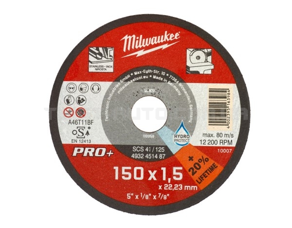 Отрезной диск SCS 41/150х1.5 PRO+ (1 шт) | 4932471386