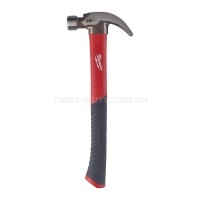 Молоток із рукояткою зі скловолокна 16 унцій/450 грам MILWAUKEE MILWAUKEE ACC 4932478657 Молоток із рукояткою зі скловолокна 16 унцій/450 грам MILWAUKEE MILWAUKEE ACC 4932478657