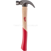 Молоток з рукояткою з гикорі 20 унцій / 570 грамм (1 шт) MILWAUKEE ACC 4932478660
