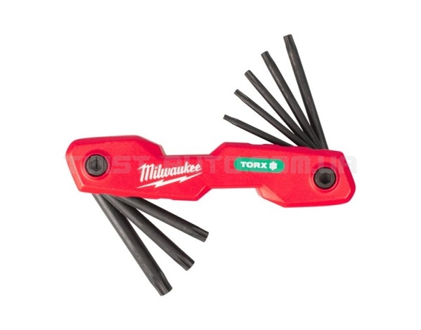 Набір складних шестигранних ключів Torx, 8 шт. Milwaukee 4932480979