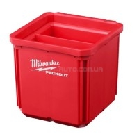 Контейнер 10 x 10 см для контейнера Milwaukee Packout (набор из 2 шт.) MILWAUKEE 4932480698 Контейнер 10 x 10 см для контейнера Milwaukee Packout (набор из 2 шт.) MILWAUKEE 4932480698
