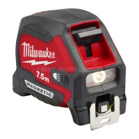 Рулетка MILWAUKEE с подсветкой 7.5 метров LED магнитная MILWAUKEE ACC 4932492469 Рулетка MILWAUKEE с подсветкой 7.5 метров LED магнитная MILWAUKEE ACC 4932492469