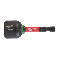 Торцева головка 1/4 дюйма, шестигранна, 17 мм Shockwave, ударостійка Milwaukee 4932492444 MILWAUKEE ACC 4932492444 Торцева головка 1/4 дюйма, шестигранна, 17 мм Shockwave, ударостійка Milwaukee 4932492444 MILWAUKEE ACC 4932492444