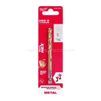 Свердло по металу RedHEX HSS-G TiN MILWAUKEE, діаметр 6,8 мм MILWAUKEE ACC 48894716 Свердло по металу RedHEX HSS-G TiN MILWAUKEE, діаметр 6,8 мм MILWAUKEE ACC 48894716