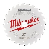 Диск пиляльний PFTE MILWAUKEE, діаметр 210х30х1,9 мм, 24 зуб. MILWAUKEE ACC 4932478095 Диск пиляльний PFTE MILWAUKEE, діаметр 210х30х1,9 мм, 24 зуб. MILWAUKEE ACC 4932478095