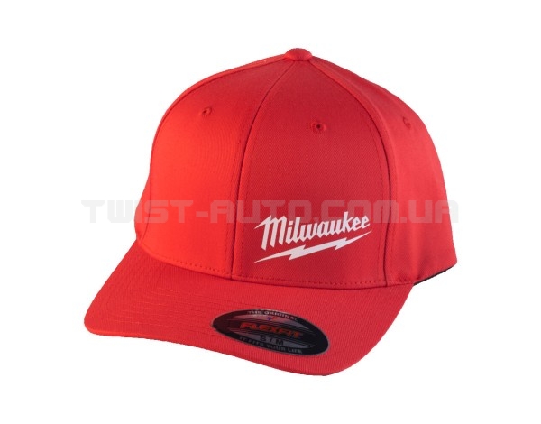 Бейсболка MILWAUKEE, червона, розмір L/XL