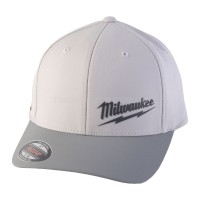 Бейсболка Performance MILWAUKEE, дихаюча, сіра, розмір S/M MILWAUKEE 4932493101 Бейсболка Performance MILWAUKEE, дихаюча, сіра, розмір S/M MILWAUKEE 4932493101
