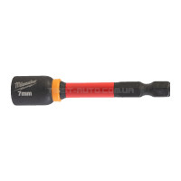 Торцева головка 1/4 дюйма, шестигранна, 7 мм Shockwave, ударостійка Milwaukee 4932492437 MILWAUKEE ACC 4932492437 Торцева головка 1/4 дюйма, шестигранна, 7 мм Shockwave, ударостійка Milwaukee 4932492437 MILWAUKEE ACC 4932492437