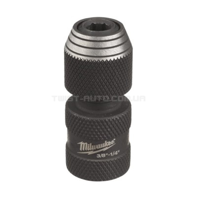 Перехідник із 3/8" квадратний хвостовик на 1/4" HEX MILWAUKEE MILWAUKEE ACC 4932493426