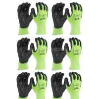 Рукавиці Hi-Vis Cut розмір L/9 - (Багатоштучна упаковка - 12 пар) MILWAUKEE 4932492915 Рукавиці Hi-Vis Cut розмір L/9 - (Багатоштучна упаковка - 12 пар) MILWAUKEE 4932492915