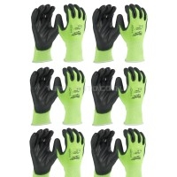 Рукавиці Hi-Vis Cut размер XXL/11 - (Багатоштучна упаковка - 12 пар) MILWAUKEE 4932492917 Рукавиці Hi-Vis Cut размер XXL/11 - (Багатоштучна упаковка - 12 пар) MILWAUKEE 4932492917