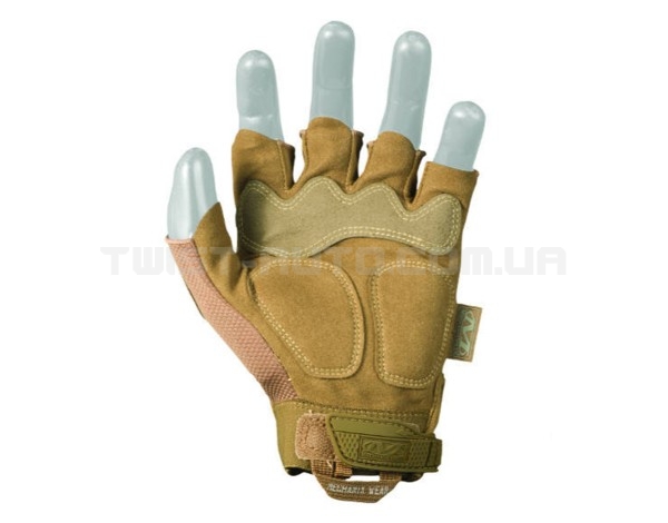 Рукавиці тактичні M-Pact Fingerless Coyote MD розмір (LG) MECHANIX