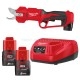 Ножиці-секатори акумуляторні M12 BLPRS-202 (ЗУ+2акк.Х2Ач) MILWAUKEE 4933480115 Ножиці-секатори акумуляторні M12 BLPRS-202 (ЗУ+2акк.Х2Ач) MILWAUKEE 4933480115