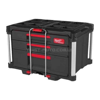 Ящик для инструментів Milwaukee Packout з 2+1 ящиками MILWAUKEE 4932493190