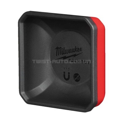 Магнитний лоток-тарілка для зберігання металевих предметів MILWAUKEE Packout - 10 x 10 см MILWAUKEE 4932493380