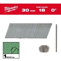 Набір цвяхів для гвоздезабивного инструмента 18G/30 мм (5000 шт) MILWAUKEE MILWAUKEE ACC 4932492552 Набір цвяхів для гвоздезабивного инструмента 18G/30 мм (5000 шт) MILWAUKEE MILWAUKEE ACC 4932492552