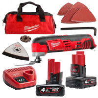 Инструмент многофункциональный аккумуляторный MILWAUKEE M12 MT-402B (ЗУ+2ак.Х4Ач+сумка) MILWAUKEE 4933441705