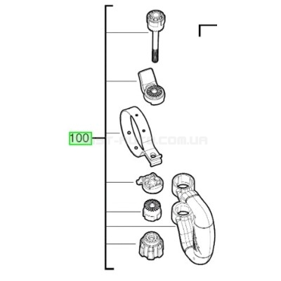 Ручка для M18ONEFHIWF1 Milwaukee MILWAUKEE 4931472123