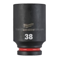 Головка ShW 3/4 38 мм, удлиненная (1 шт) MILWAUKEE ACC 4932480397 Головка ShW 3/4 38 мм, удлиненная (1 шт) MILWAUKEE ACC 4932480397