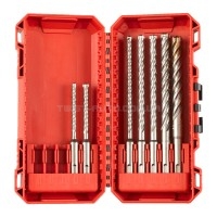 Набір із 7 бурів SDS+ MX4 Set 1 MILWAUKEE, пластиковий кейс MILWAUKEE ACC 4932492113 Набір із 7 бурів SDS+ MX4 Set 1 MILWAUKEE, пластиковий кейс MILWAUKEE ACC 4932492113