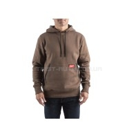 Толстовка WHMW MILWAUKEE, з капюшоном, коричнева, розмір M MILWAUKEE 4932493132 Толстовка WHMW MILWAUKEE, з капюшоном, коричнева, розмір M MILWAUKEE 4932493132