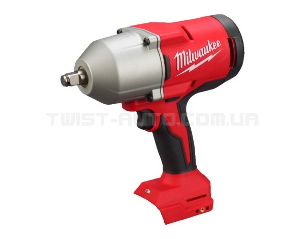 Гайковерт аккумуляторный бесщеточный MILWAUKEE 1/2" (1627 Нм) M18 BLHIWF12-0X, с кольцом (каркас) 4933492787