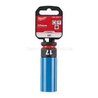 Головка ударна довга 1/2" 17 мм (пластик) AUTO MILWAUKEE MILWAUKEE ACC 4932493371 Головка ударна довга 1/2" 17 мм (пластик) AUTO MILWAUKEE MILWAUKEE ACC 4932493371