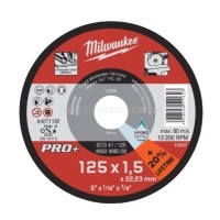 Тонкий диск відрізу по металу Pro+ SCS41 125x1.5 мм-1 шт. MILWAUKEE ACC 4932498002 Тонкий диск відрізу по металу Pro+ SCS41 125x1.5 мм-1 шт. MILWAUKEE ACC 4932498002
