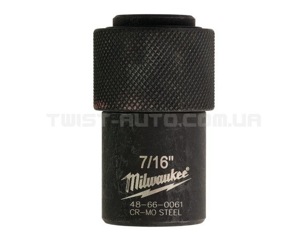 Перехідник із 1/2" квадратний хвостовик на 7/16" HEX MILWAUKEE