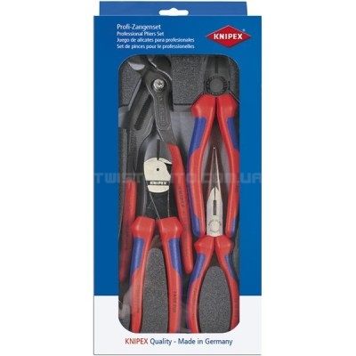 Набір плоскогубців KNIPEX із 4 предметів "Basic 2" 00 20 01 V08 KNIPEX 00 20 01 V08