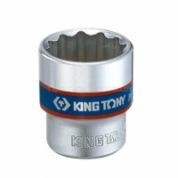 Головка 3/8" 6-гранн. 21 мм (уп.10) KING TONY 333521M Головка 3/8" 6-гранн. 21 мм (уп.10) KING TONY 333521M