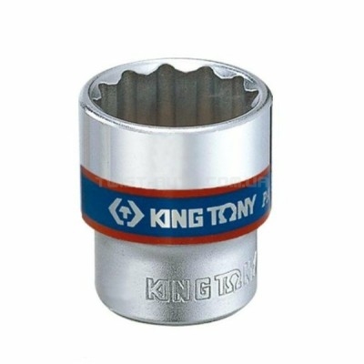 Головка 3/8" 6-гранн. 21 мм (уп.10) KING TONY 333521M