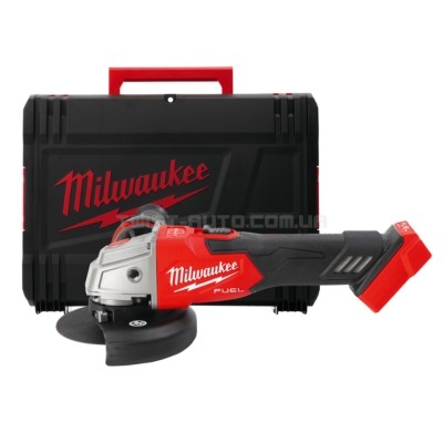 Шліфмашина кутова акумуляторна MILWAUKEE, M18 FSAG125XB-0X FUEL, діаметр 125 мм (HD кейс) MILWAUKEE 4933478429