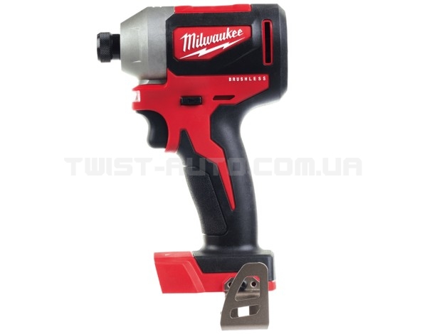 Гайкокрут акумуляторний безщітковий 1/4" HEX MILWAUKEE M18 CBLID-0 180Нм