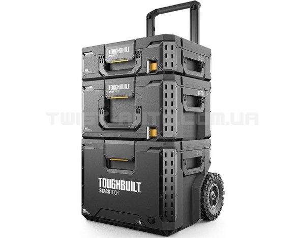 Набір ящиків для інструментів TOUGHBUILT StackTech TB-B1S3-B-70R