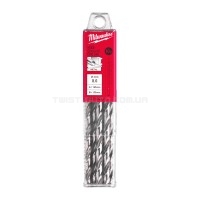 Свердло по металу HSS-G DIN 340, Ø8,0x165x109 мм, удлинене, (10 шт) MILWAUKEE 4932430339
