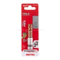 Свердло по металу RedHEX HSS-G TiN MILWAUKEE, діаметр 4,0 мм, (2шт) MILWAUKEE ACC 48894708 Свердло по металу RedHEX HSS-G TiN MILWAUKEE, діаметр 4,0 мм, (2шт) MILWAUKEE ACC 48894708