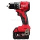 Дрель-шуруповёрт аккумуляторная бесщёточная ударная MILWAUKEE M18 BLPDRC-502C (60Нм) (ЗУ+2Х5Ач+кейс) MILWAUKEE 4933492826