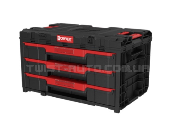 Ящик для інструментів QBRICK SYSTEM ONE Drawer 3 Toolbox 2.0 Розмір: 587 x 380 x 340