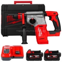 Перфоратор акумуляторний безщітковий SDS-PLUS M18 BLHX-502X (2,3 Дж) (ЗУ+2ак.Х5Ач+HDкейс) MILWAUKEE 4933478892 Перфоратор акумуляторний безщітковий SDS-PLUS M18 BLHX-502X (2,3 Дж) (ЗУ+2ак.Х5Ач+HDкейс) MILWAUKEE 4933478892