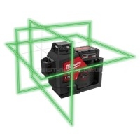 Нівелір лазерний 3D акумуляторний MILWAUKEE, M12 3PL-401C (+заряд. пристрій. ,1акум.Х4Аг, кейс) MILWAUKEE 4933478102 Нівелір лазерний 3D акумуляторний MILWAUKEE, M12 3PL-401C (+заряд. пристрій. ,1акум.Х4Аг, кейс) MILWAUKEE 4933478102