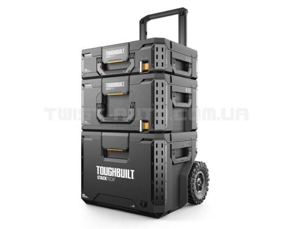 Набір ящиків для інструментів TOUGHBUILT StackTech TB-B1S3-B-70R