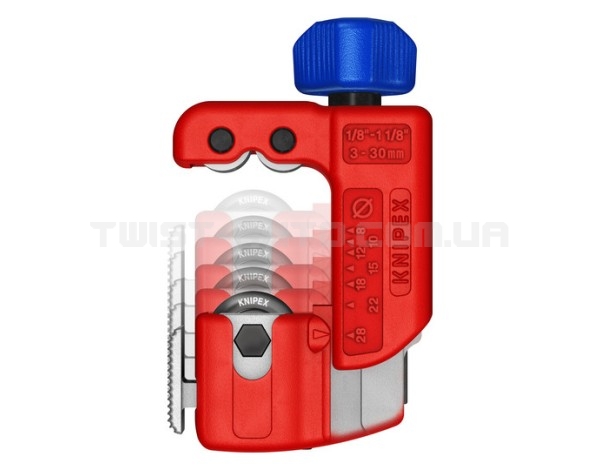 Труборіз діаметром 3 30 мм (1/8 1 1/8") KNIPEX TubiX S