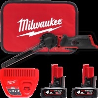 Стрічкова шліфувальна машина 13мм M12 FBFL13-402В MILWAUKEE (+ заряд.пристрій, 2 акум., сумка для інструментів) MILWAUKEE 4933480961 Стрічкова шліфувальна машина 13мм M12 FBFL13-402В MILWAUKEE (+ заряд.пристрій, 2 акум., сумка для інструментів) MILWAUKEE 4933480961