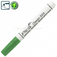 Рідкий промисловий маркер Pica Classic 524/36 Industry Paint Marker, зелений PICA 524/36 Рідкий промисловий маркер Pica Classic 524/36 Industry Paint Marker, зелений PICA 524/36