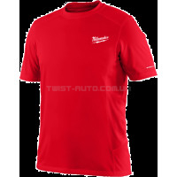 Футболка MILWAUKEE, WWSS дихаюча з коротким рукавом, червона, розмір M MILWAUKEE 4932493069 Футболка MILWAUKEE, WWSS дихаюча з коротким рукавом, червона, розмір M MILWAUKEE 4932493069