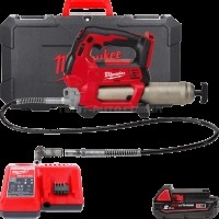 Змащувальний пістолет MILWAUKEE HEAVY DUTY M18 GG-201C (акум 2Аг, акум 4Аг, зарядн пристрій, кейс) MILWAUKEE 4933440490 Змащувальний пістолет MILWAUKEE HEAVY DUTY M18 GG-201C (акум 2Аг, акум 4Аг, зарядн пристрій, кейс) MILWAUKEE 4933440490